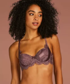 Vorgeformter Bügel-BH Hannako - Lila