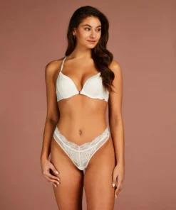 Vorgeformter Push-up-Bügel-BH Akelei - Weiß -Angebote Bustier Store 200971 3 scaled