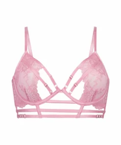 Unwattierter Longline Bügel-BH Roxanne - Rosa -Angebote Bustier Store 201010 5 scaled