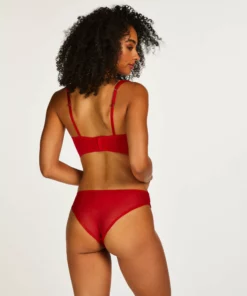 Vorgeformter Longline-Bügel-BH Elissa - Rot -Angebote Bustier Store 201059 4 scaled
