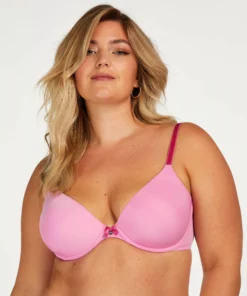 Vorgeformter Bügel-BH Plunge - Rosa -Angebote Bustier Store 201072 12 scaled