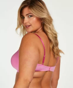 Vorgeformter Bügel-BH Plunge - Rosa -Angebote Bustier Store 201072 13 scaled