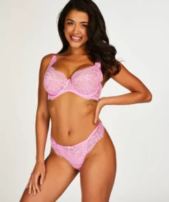 Unwattierter Bügel-BH Daisy - Rosa -Angebote Bustier Store 201079 3 scaled