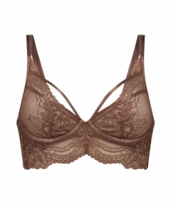 Raquel Longline-BH Ohne Polsterung - Braun -Angebote Bustier Store 201084 5 scaled