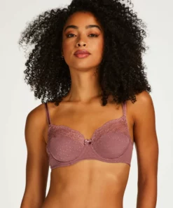 Nicht-vorgeformter Bügel-BH Sophie - Lila