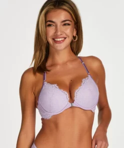Vorgeformter Push-up-Bügel-BH Blaise - Lila