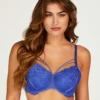Wattierter Bügel-BH Lidia - Blau