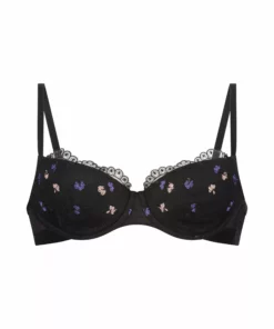 Wattierter Bügel-BH Violet - Schwarz -Angebote Bustier Store 201182 5 scaled