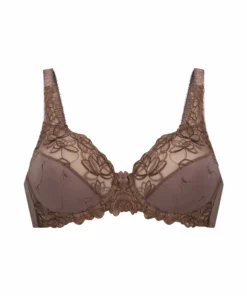 Unwattierter Bügel-BH Diva - Braun -Angebote Bustier Store 201188 5 scaled