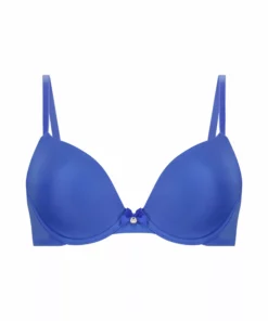 Vorgeformter Bügel-BH Plunge - Blau -Angebote Bustier Store 201196 5 scaled