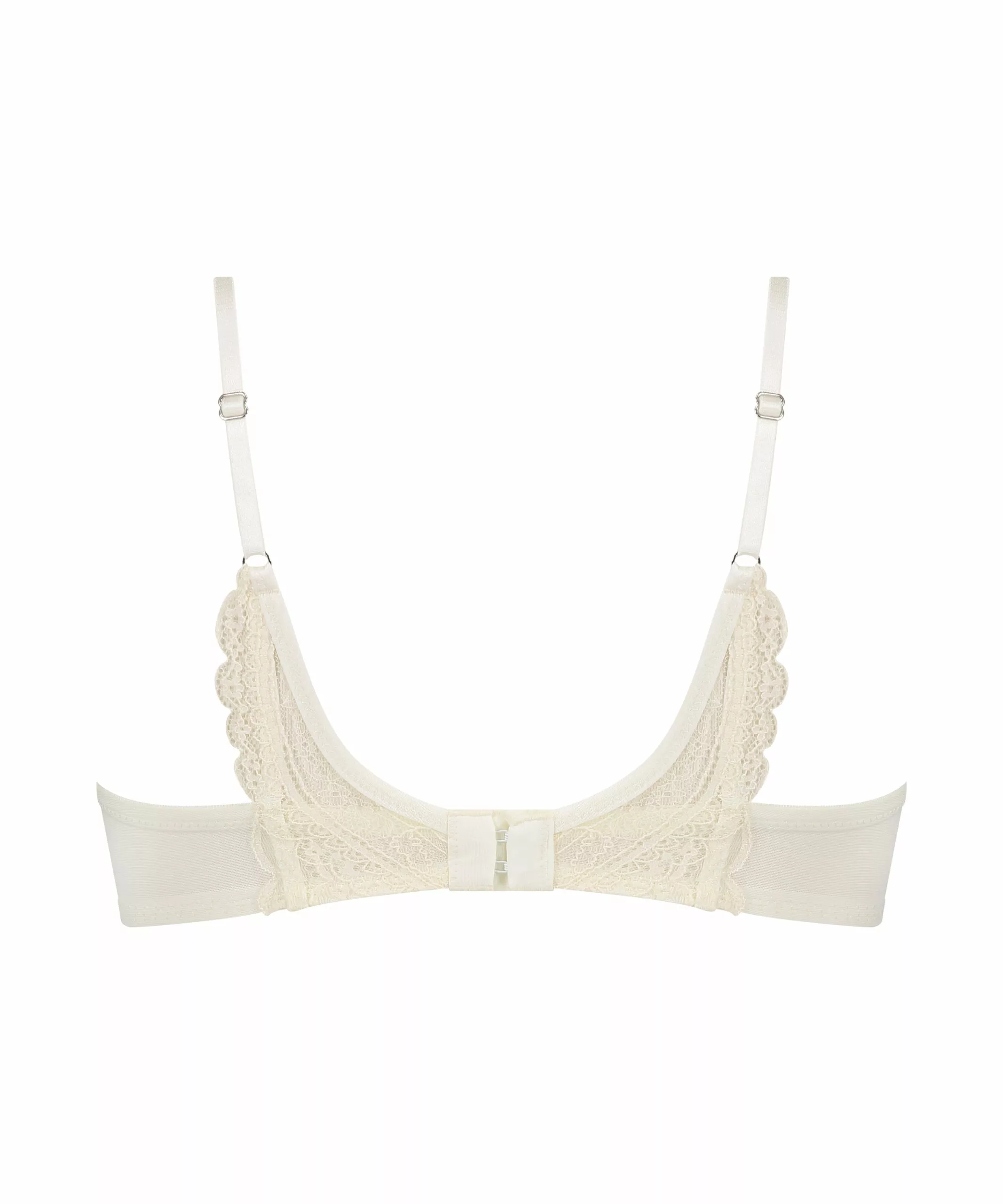 Unwattierter Bügel-BH Wies - Weiß 8 Unwattierter Bügel-BH Wies - Weiß – Bild 8