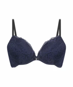 Vorgeformter Push-up-Bügel-BH Marine - Blau -Angebote Bustier Store 201248 5 scaled