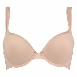 Vorgeformter Bügel-BH, Satin Fleece - Beige -Angebote Bustier Store 95802 5 scaled